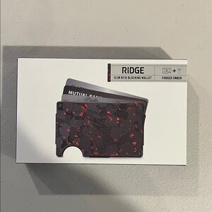 Ridge Forged Ember RFID Blocking Wallet